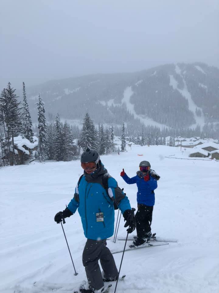 Sun Peaks - On ski sur un nuage