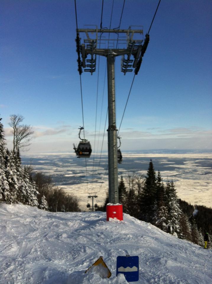 Massif Charlevoix - Après la tempête Soleil et Neige Fraîche