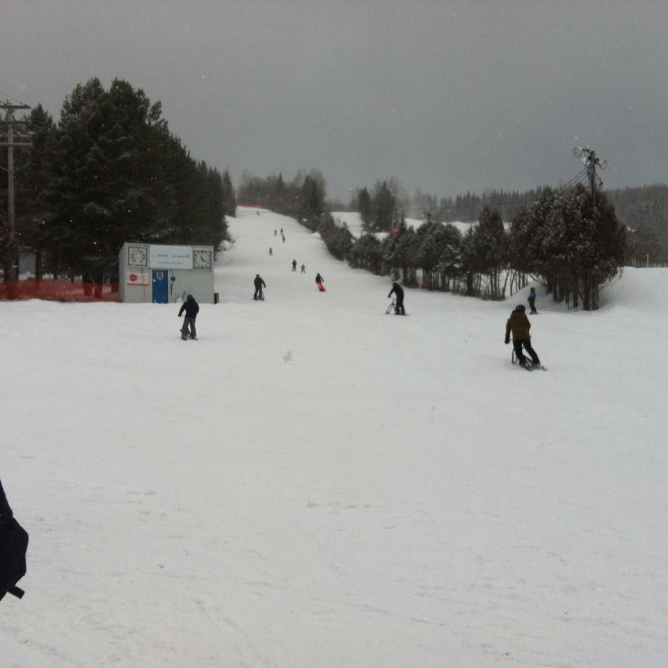 Mont Orignal - Une station à voir pour ces belles conditions de neige