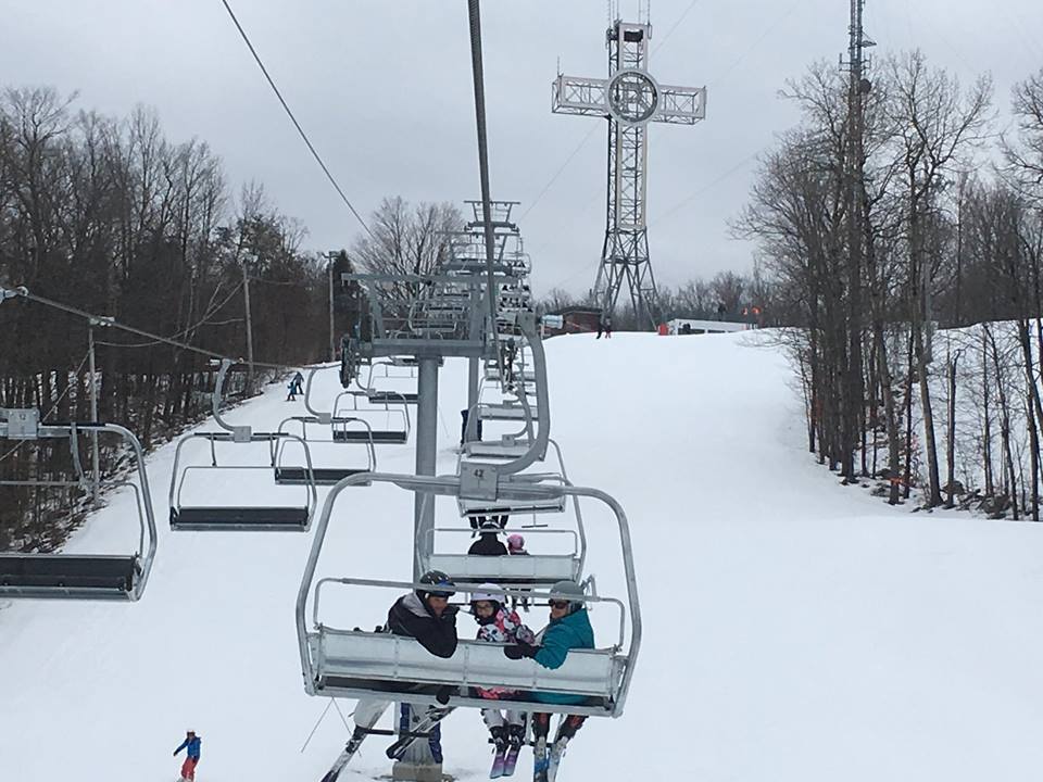 Mont Bellevue à Sherbrooke pour finir en beauté l'année 2018