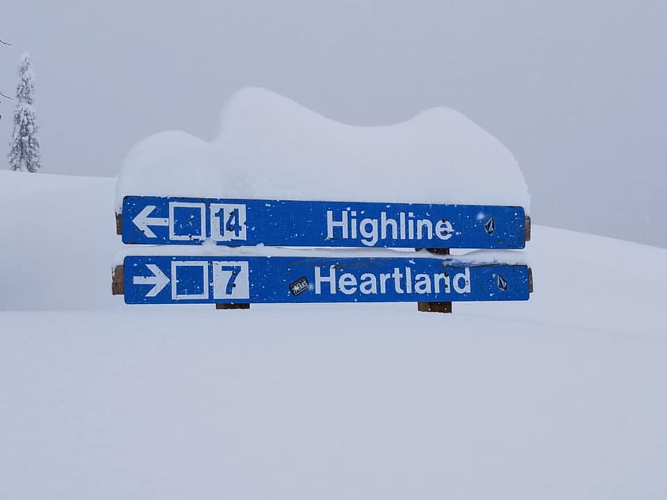 Fernie - BC - Une semaine et des chutes de neige à tous les jours