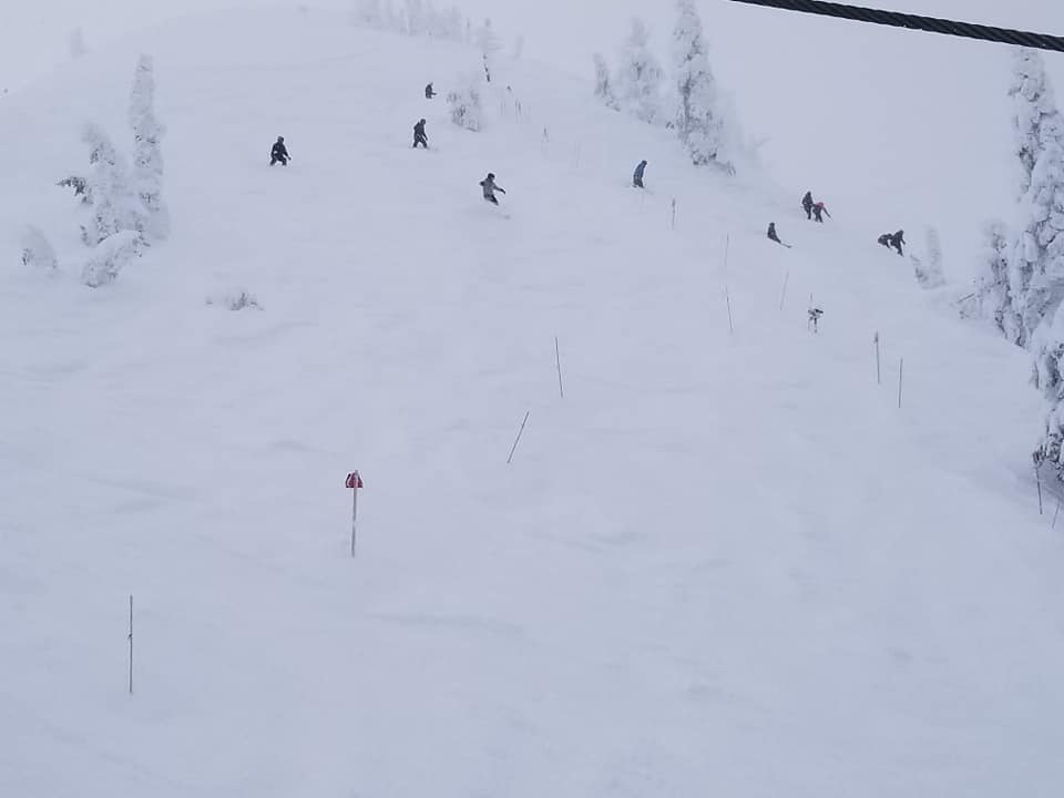Fernie - BC - Une semaine et des chutes de neige à tous les jours