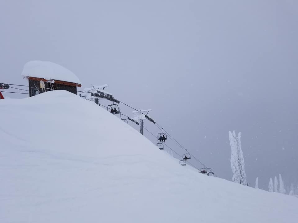 Fernie - BC - Une semaine et des chutes de neige à tous les jours