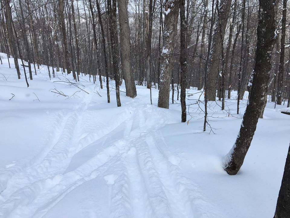 Sommet Morin Heights - Du ski de backside de la montagne