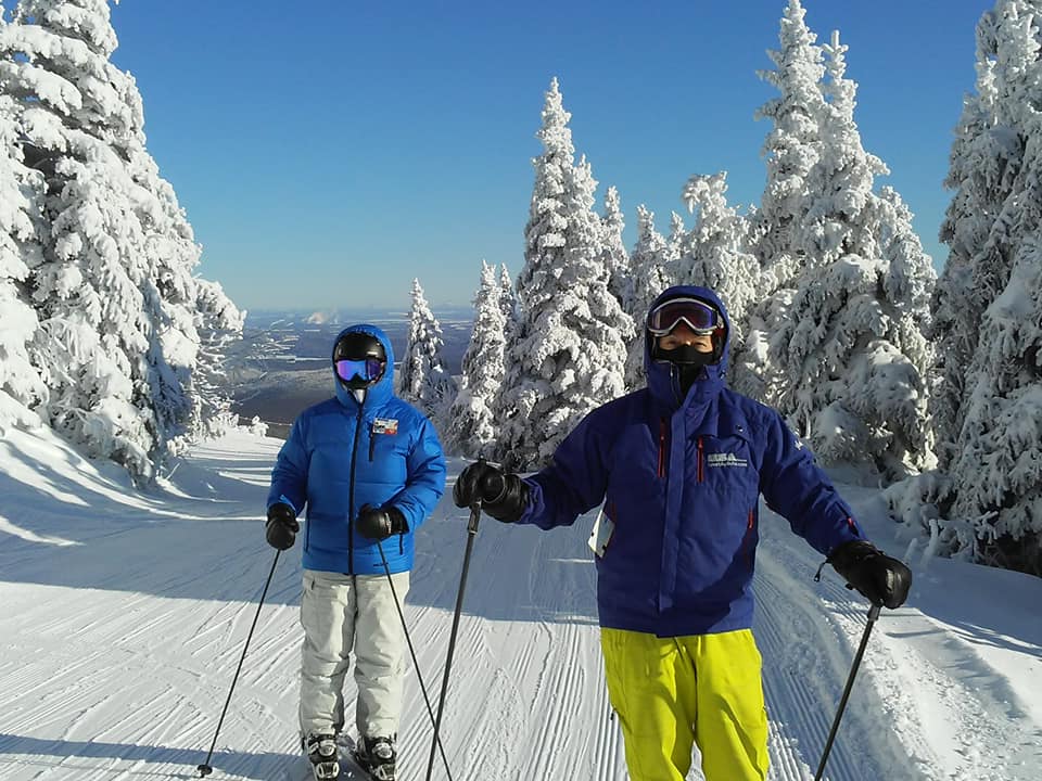Mont Orford - Un décor féérique et des conditions A+