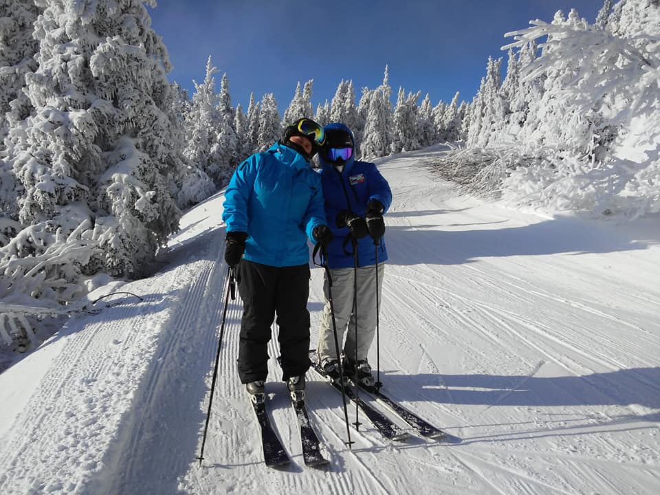 Mont Orford - Un décor féérique et des conditions A+