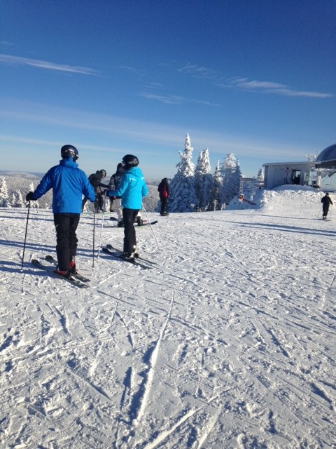 Mont Tremblant - Suggestion pour une piste d'un niveau familiale. 