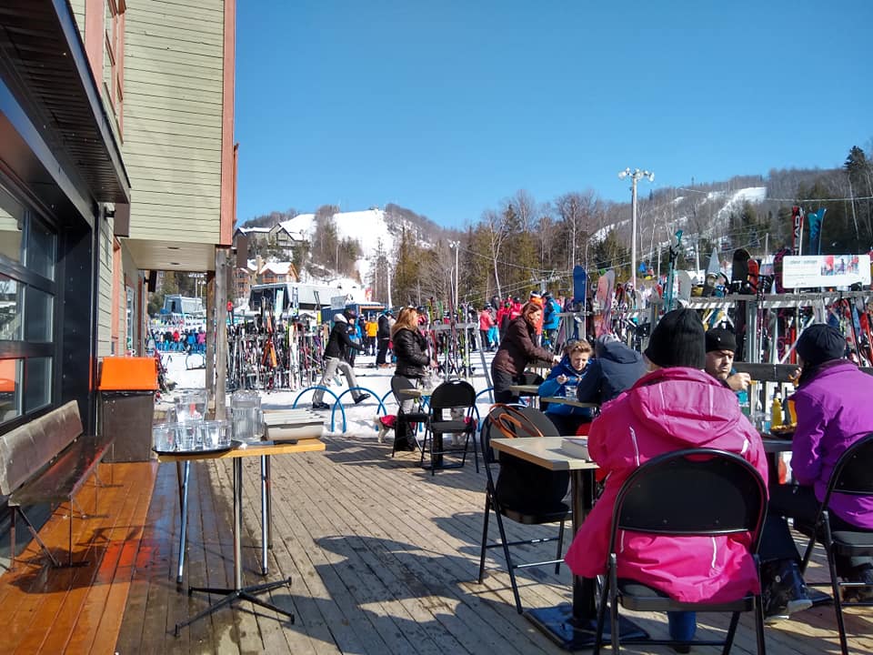 Sommet Olympia - Des conditions printanière