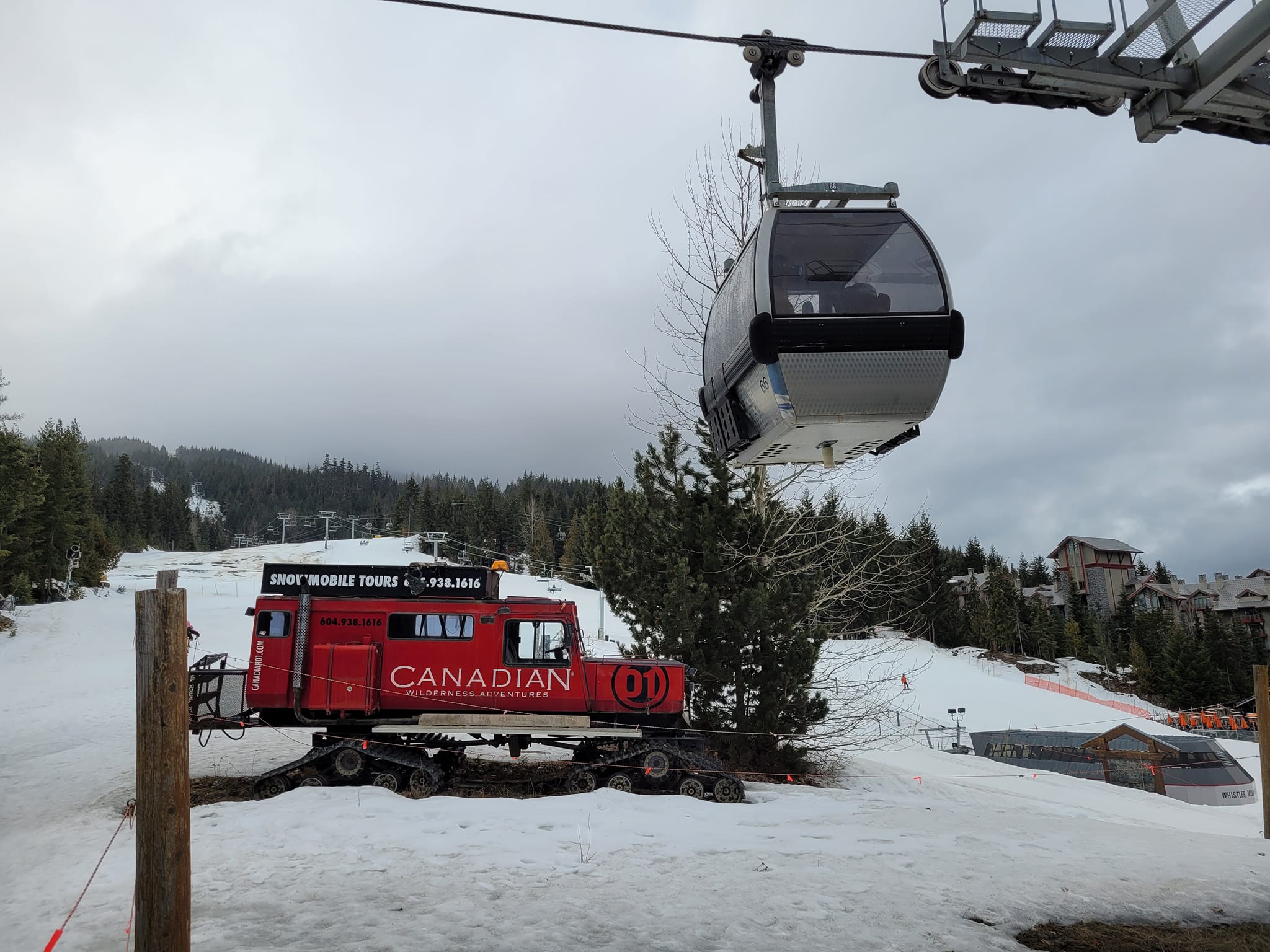Jour 5 - Whistler Blackcomb - Une journée de repos et on visite le village