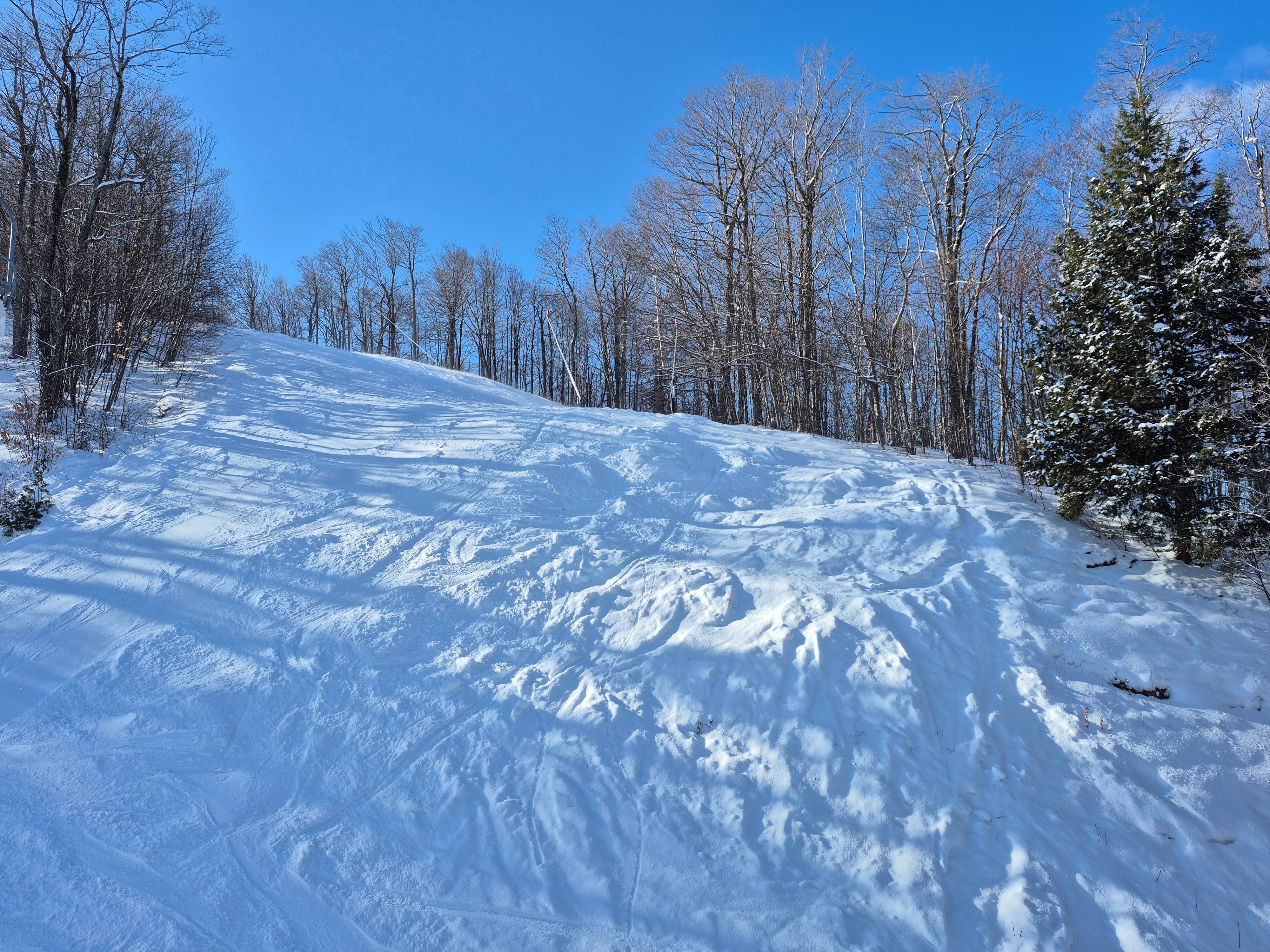 Ski Montcalm - Une journée superbe et une température agréable