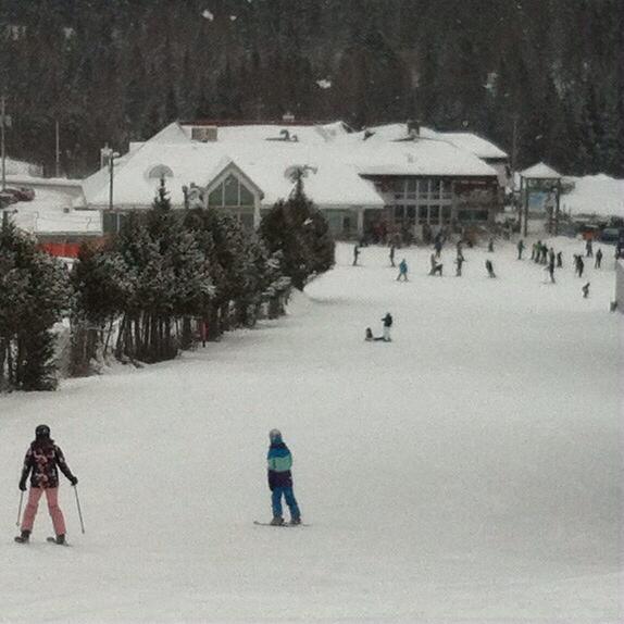Mont Orignal - Une station à voir pour ces belles conditions de neige