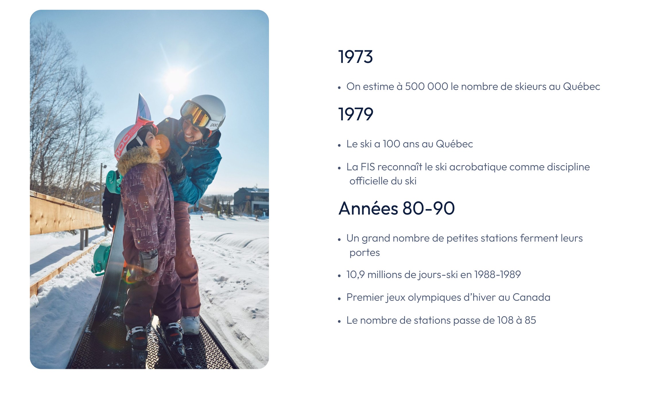 Le Ski au Québec - Un peu d'histoire...
