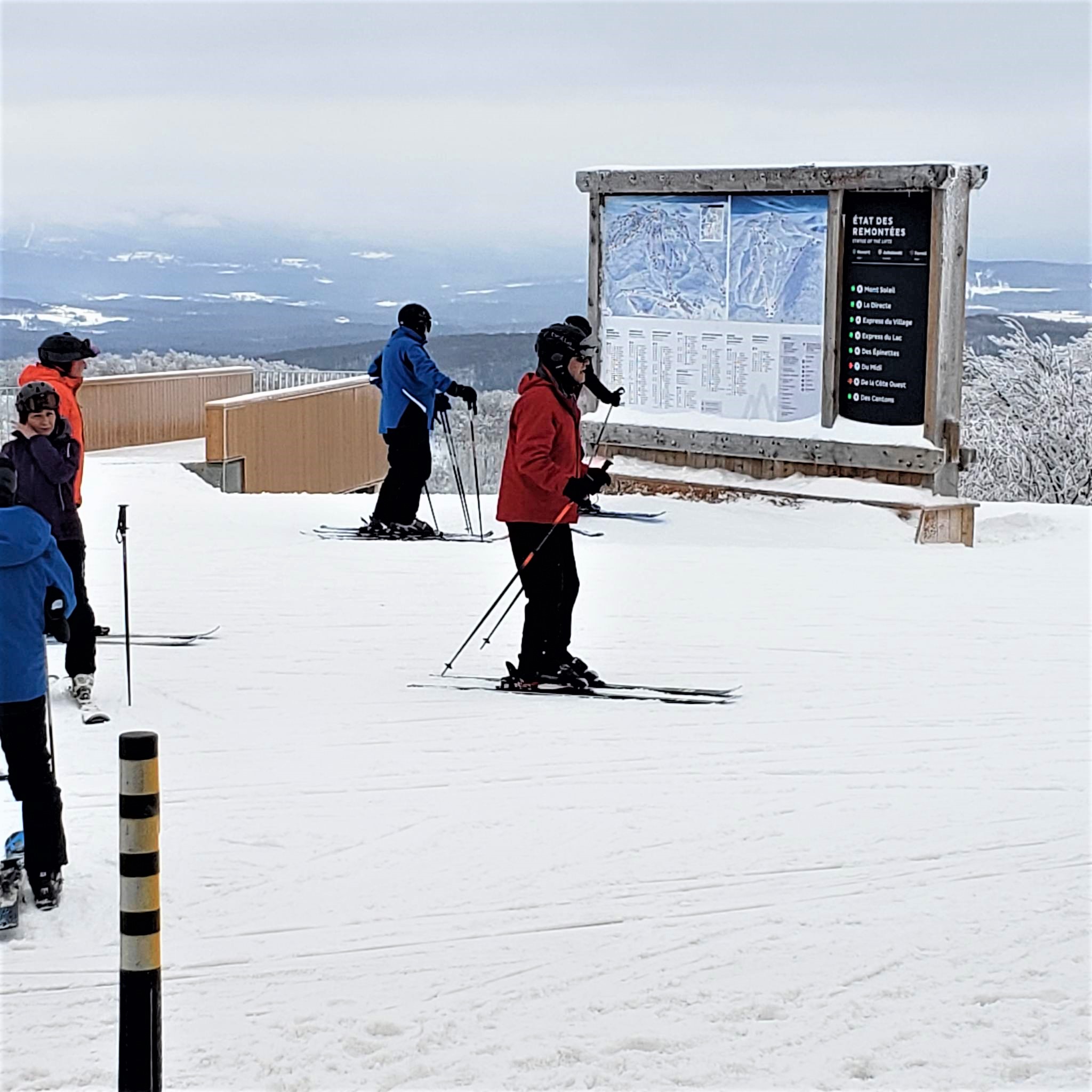 Bromont, montagne d'expériences - accueillante et bonnes conditions