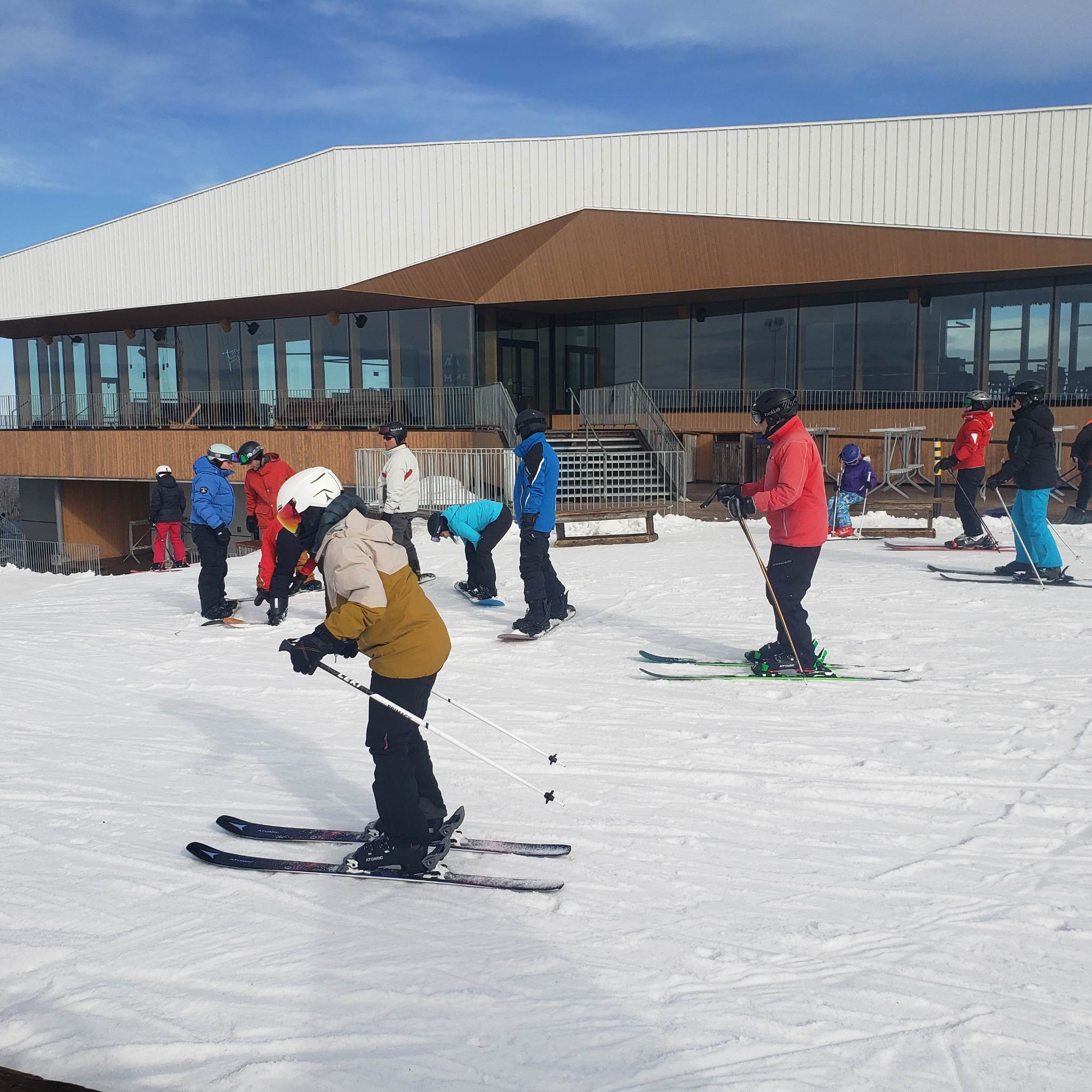 Bromont, montagne d'expériences - Souvenir - Début de ski printemps