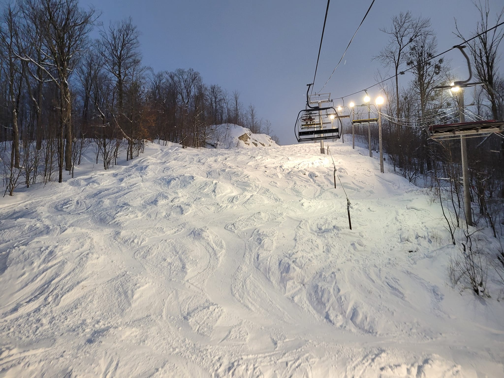 Bromont, montagne d'expériences - Une conditions de neige d'experts