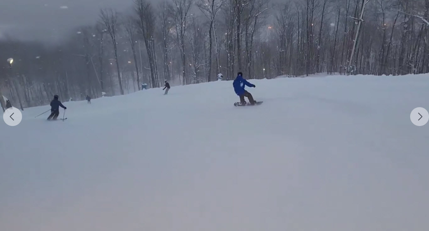 Bromont, montagne d'expériences - Une conditions de neige d'experts