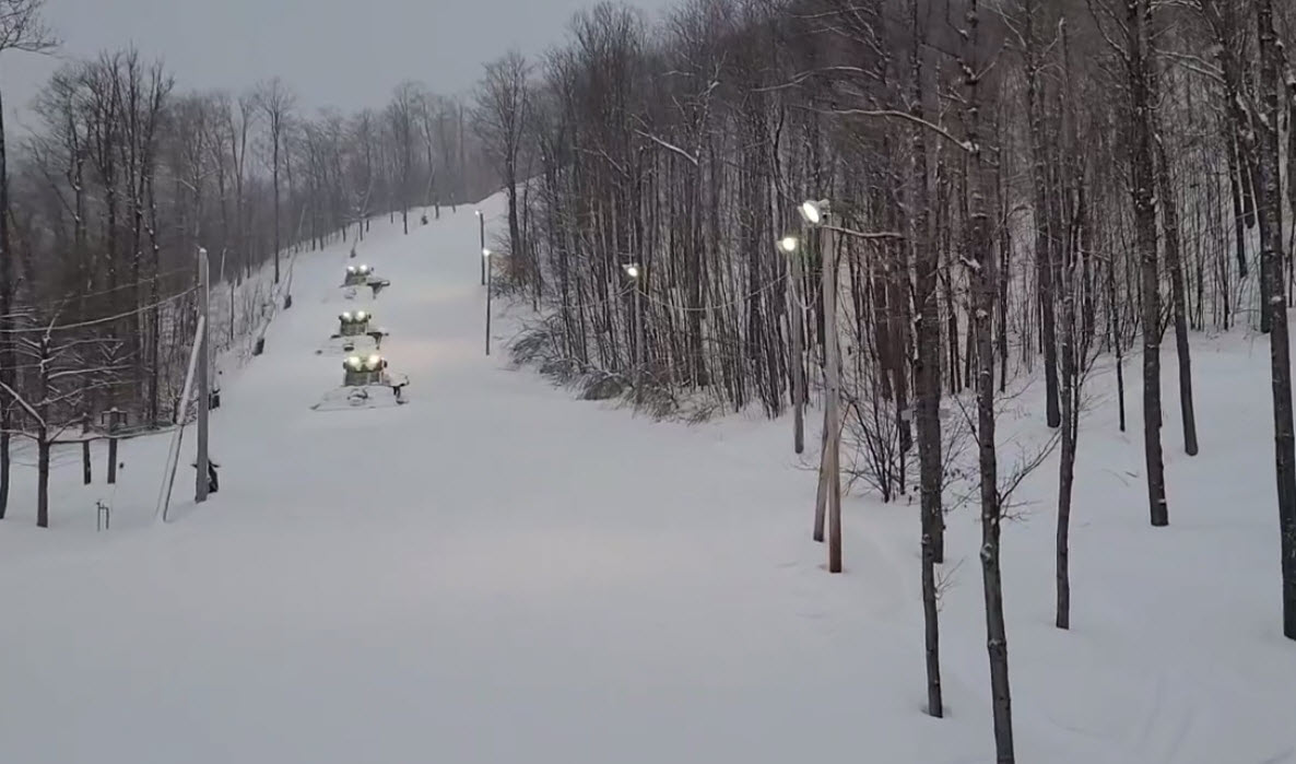 Bromont, montagne d'expériences - Une conditions de neige d'experts