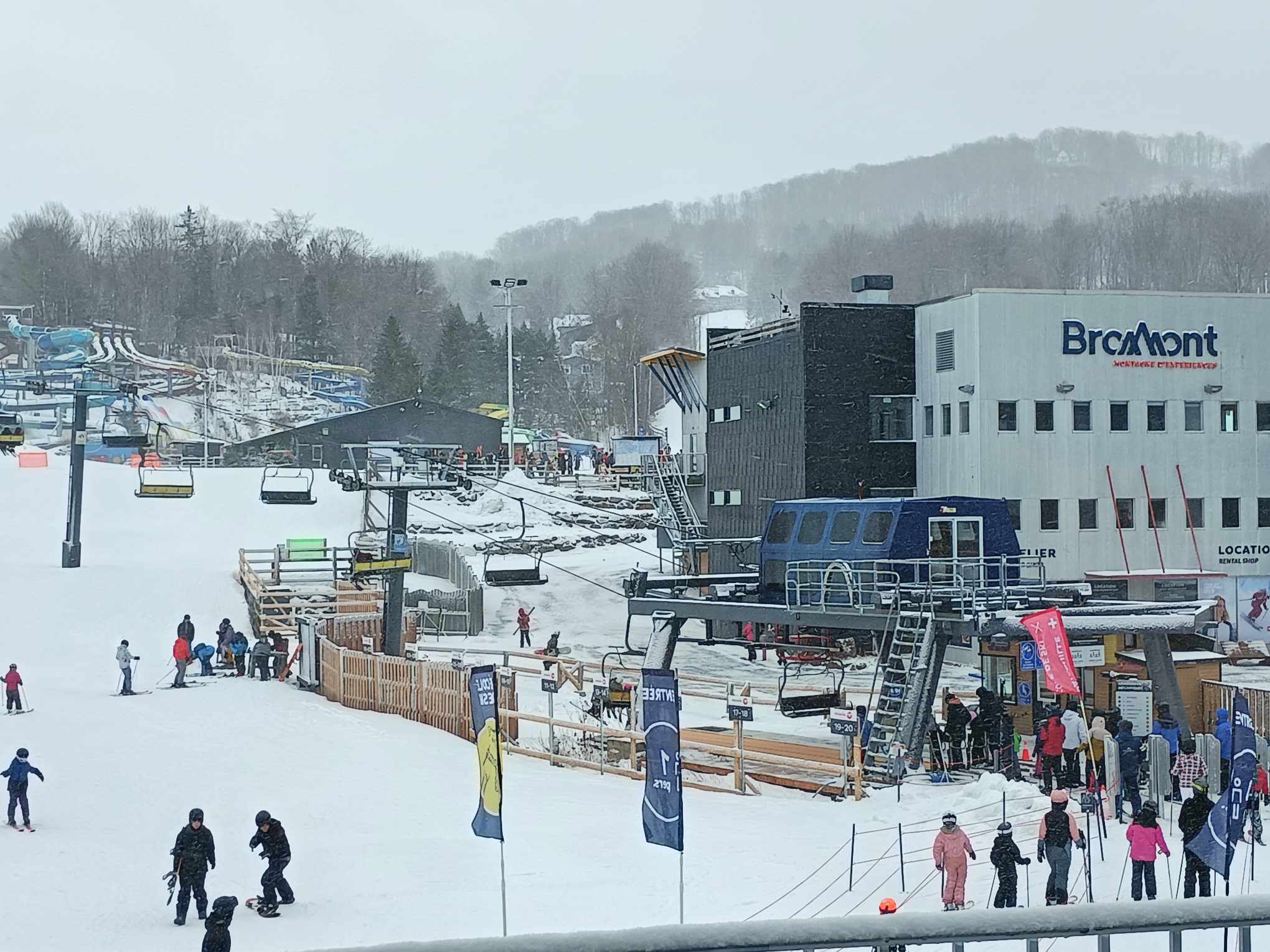 Bromont, Montagne d'expériences - "Après la pluie, arrive la neige"