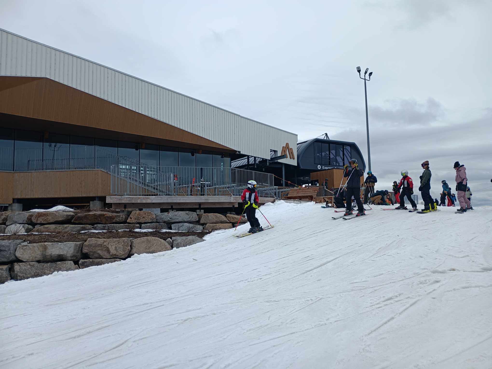 Bromont, Montagne d'expériences - L'atmosphère était festive