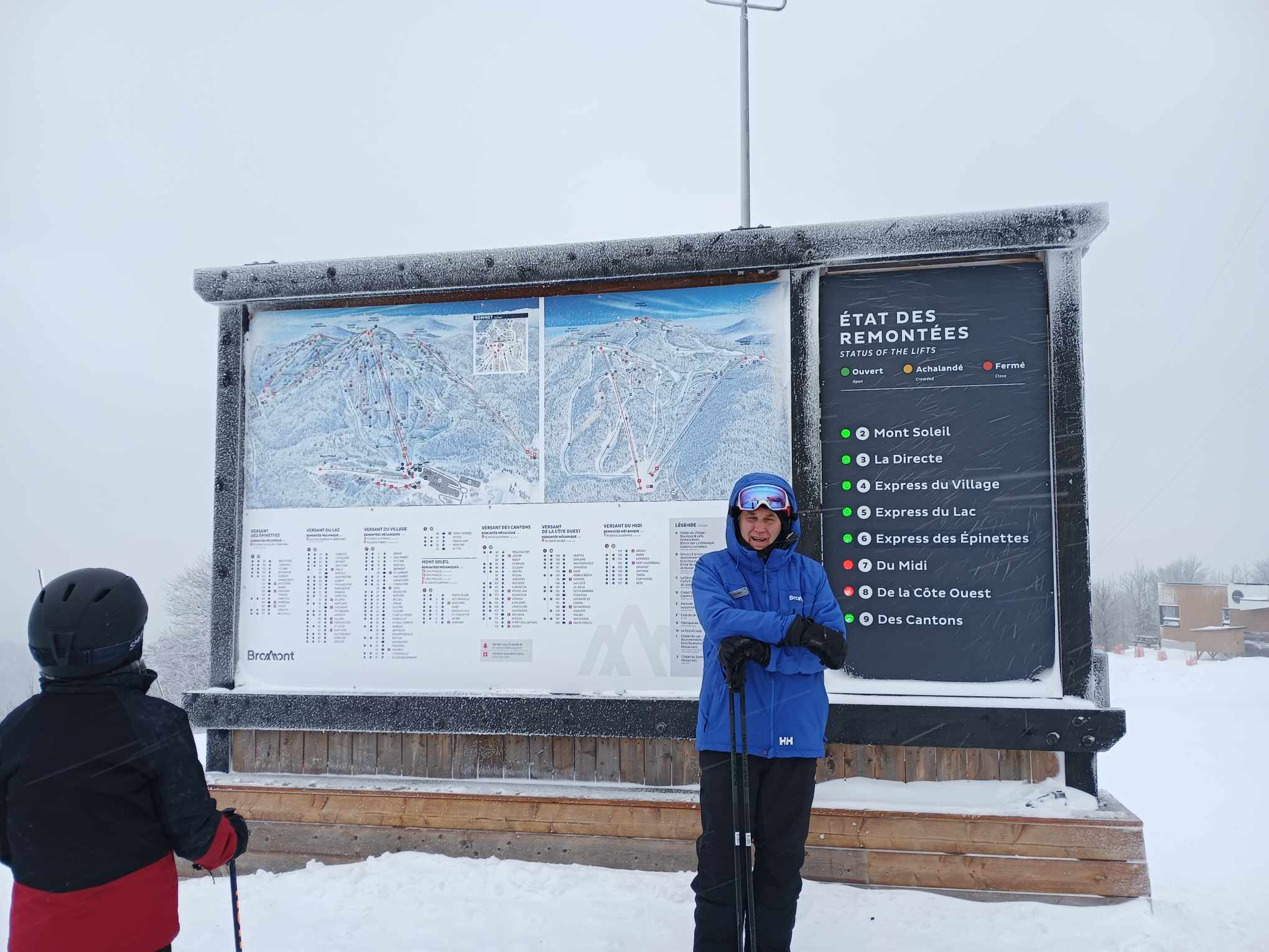 Bromont, Montagne d'expériences - "Après la pluie, arrive la neige"
