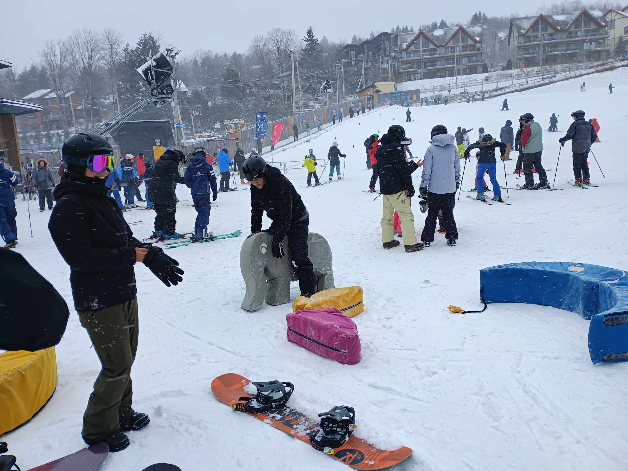 Bromont, Montagne d'expériences - "Après la pluie, arrive la neige"
