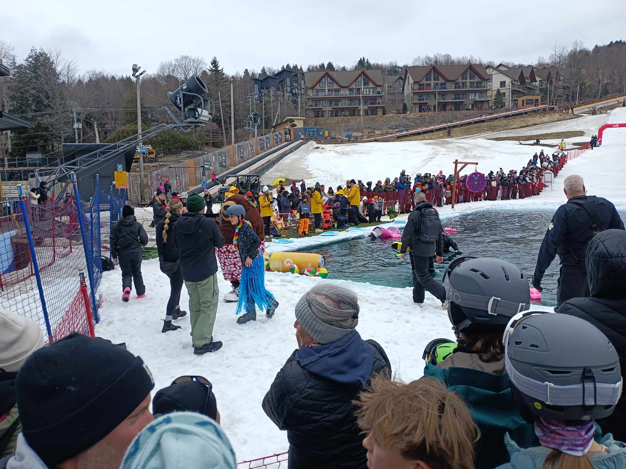 Bromont, Montagne d'expériences - L'atmosphère était festive