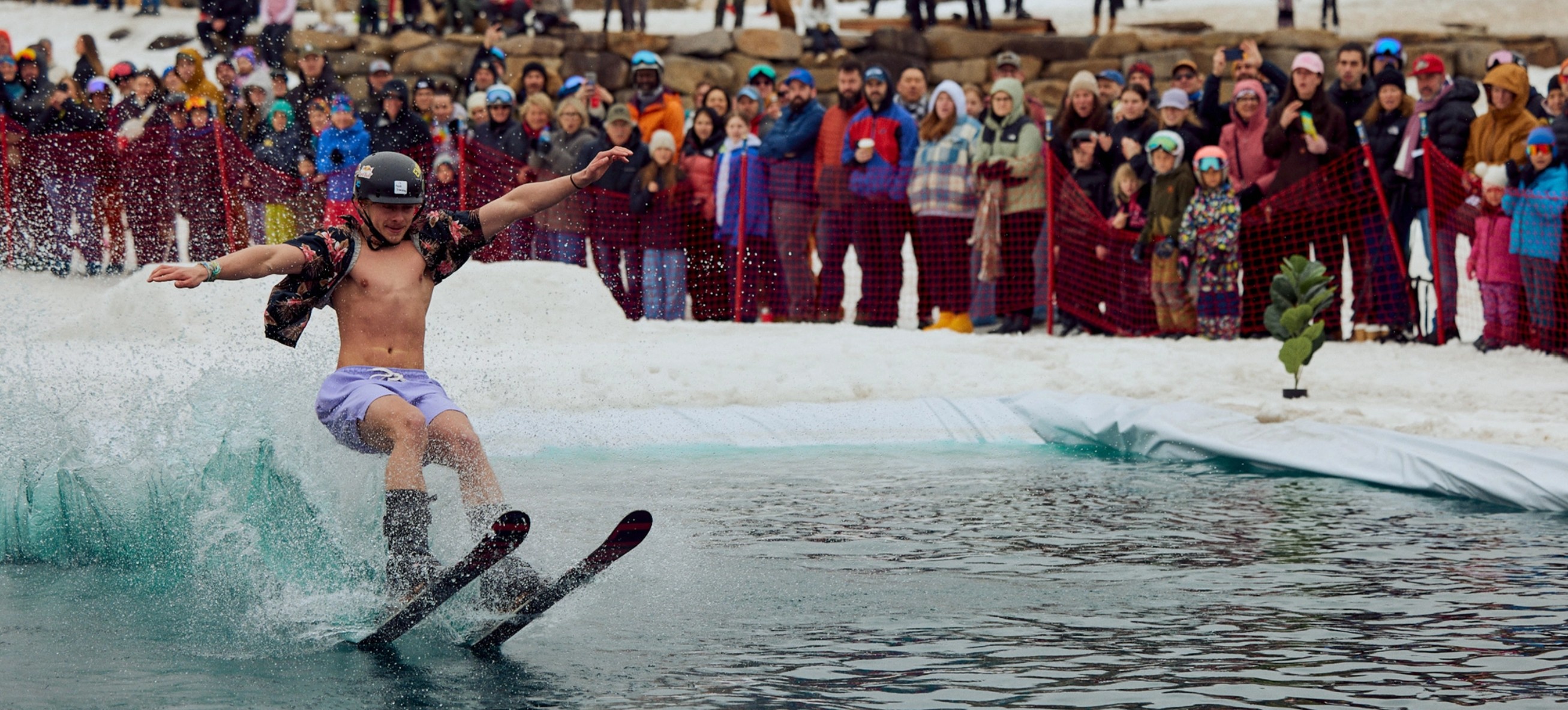 Un signe du printemps - On se mouille ou on ne mouille pas ce week-end.