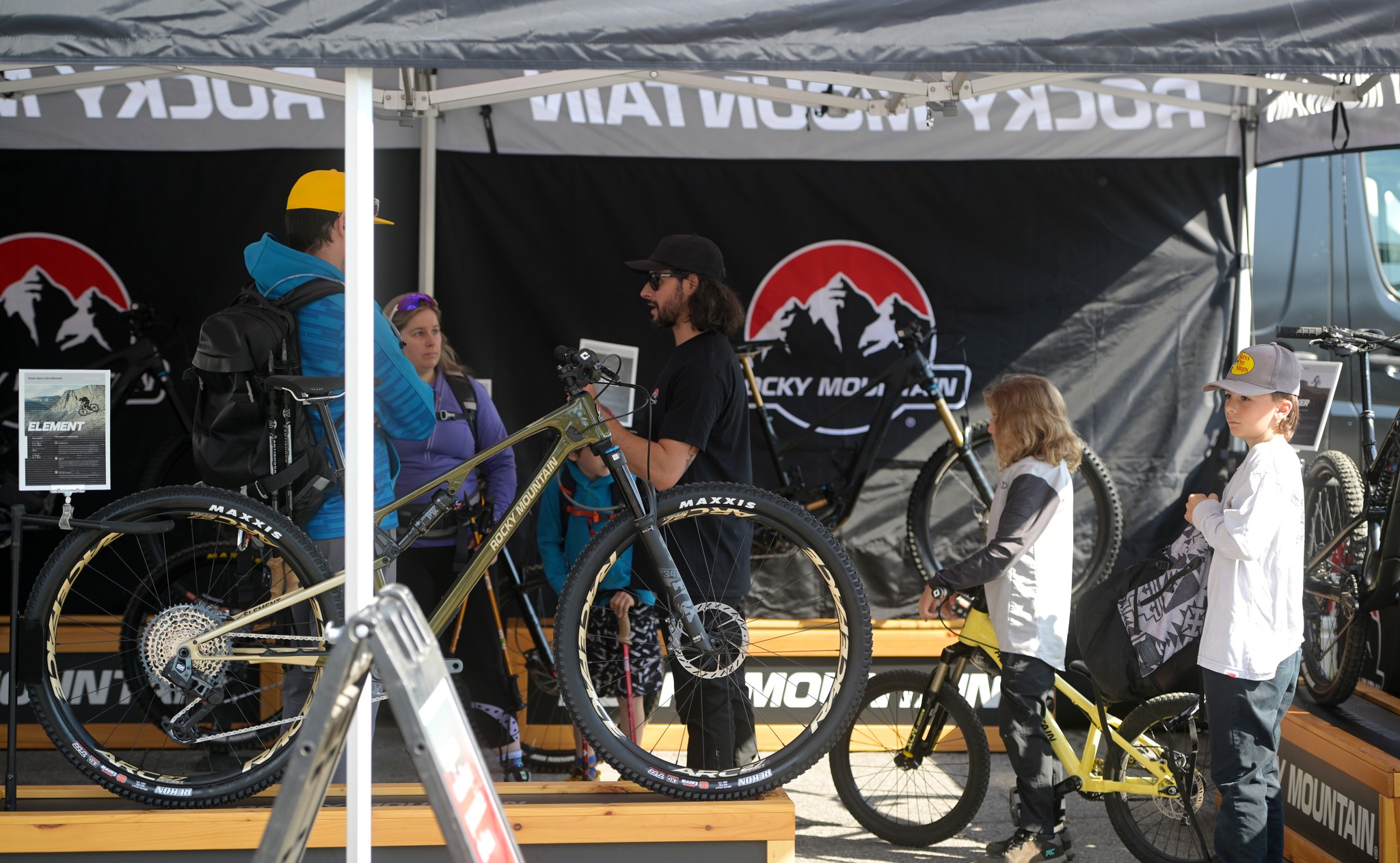 Coupe Du Monde MTB - Le village OXIO des exposants - Mont Ste Anne