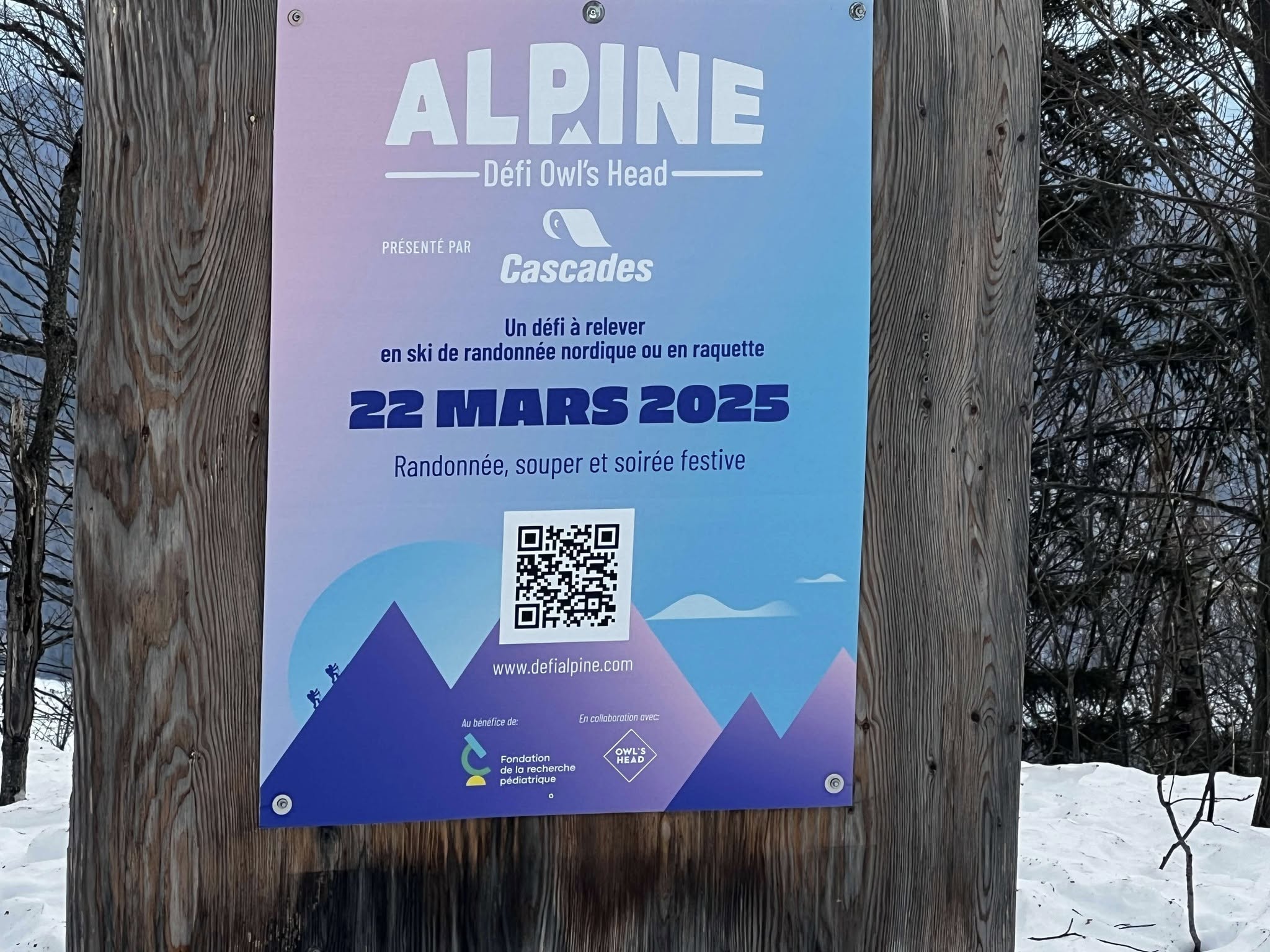 Owl's Head Ski &amp; Golf -  Un beau dimanche de printemps