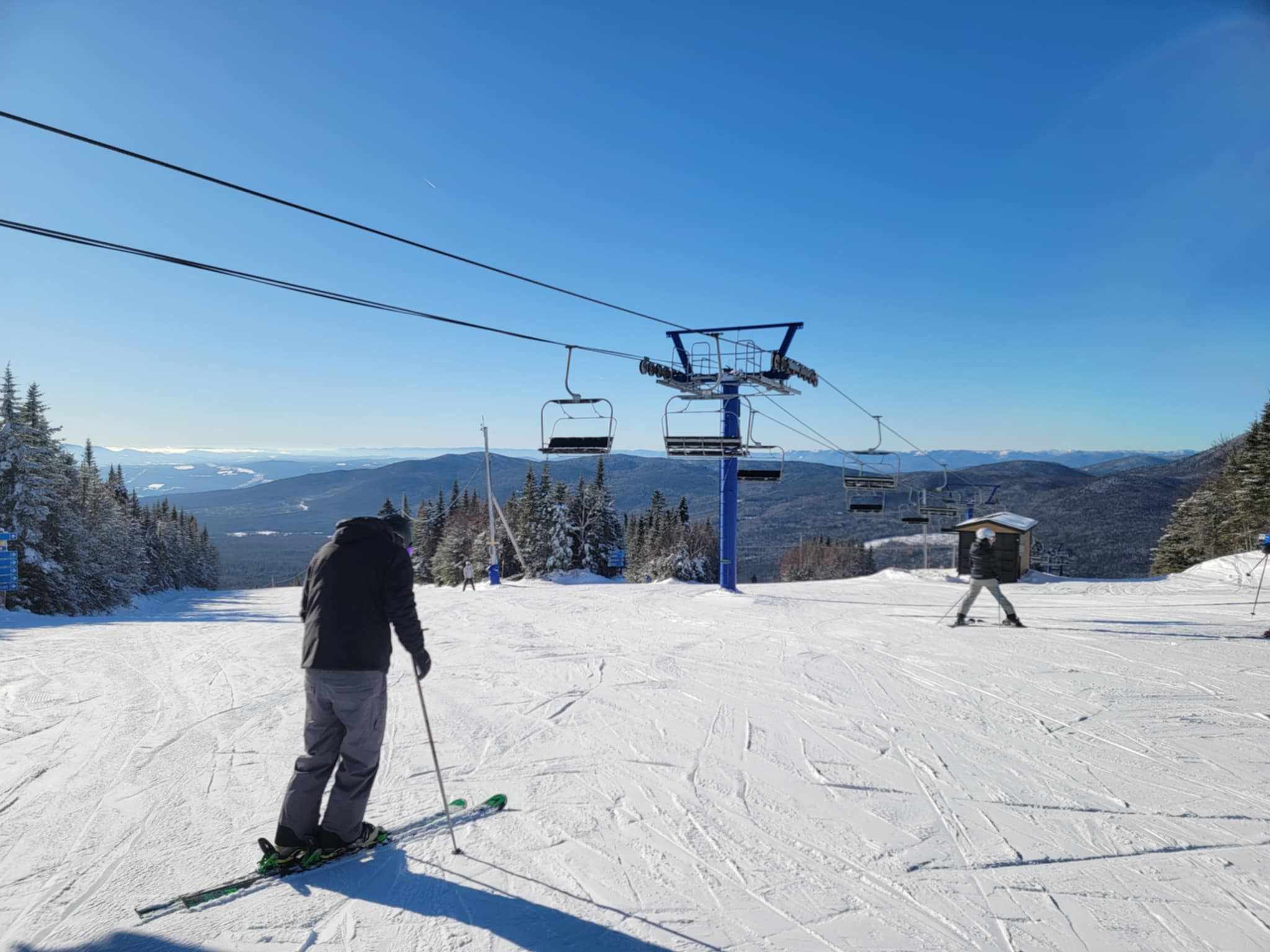 Mont Grand-Fonds - Une radieuse et un nouveau remonte-pente
