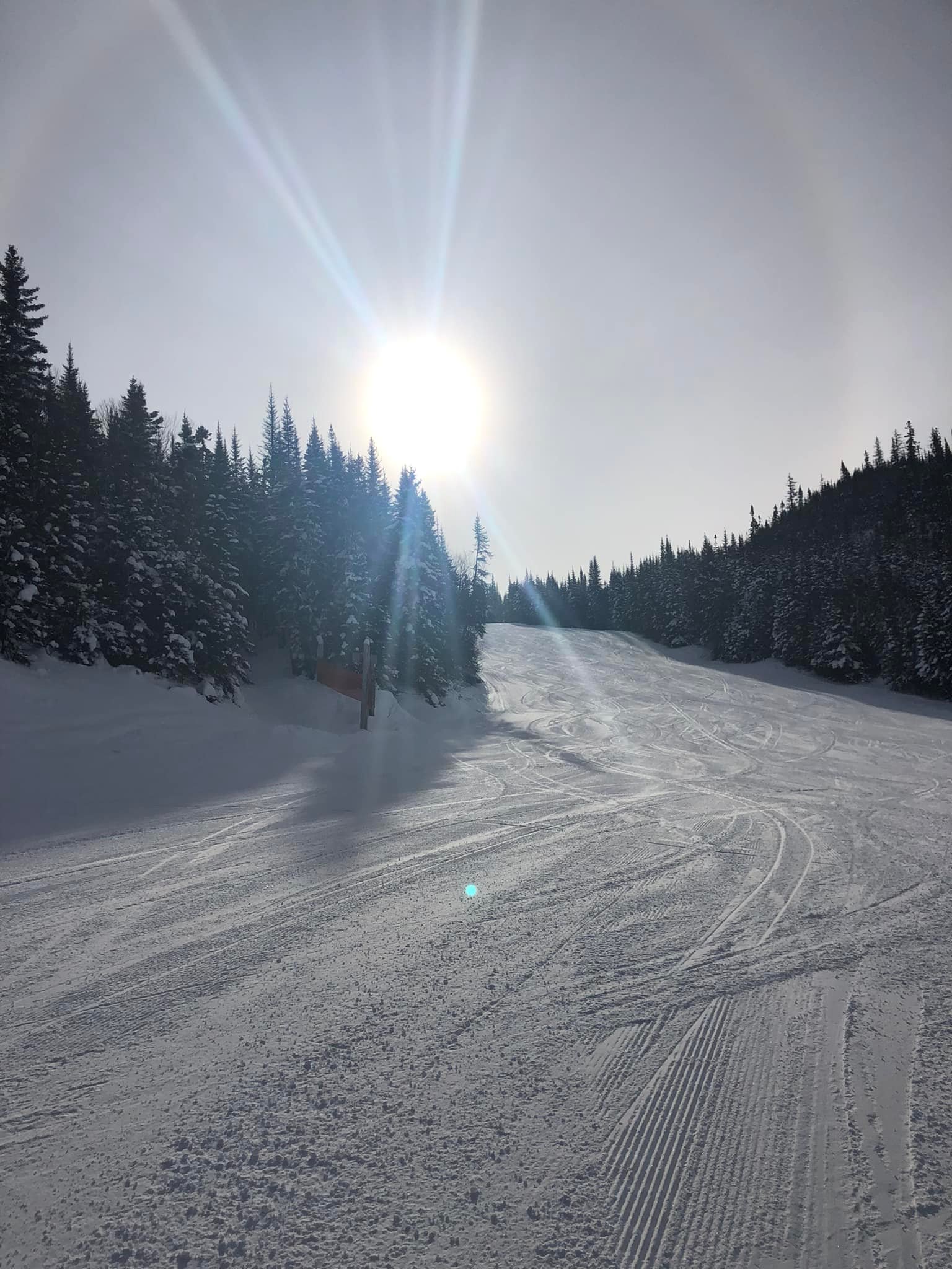 Un western à ski dans la région de Charlevoix et Saguenay