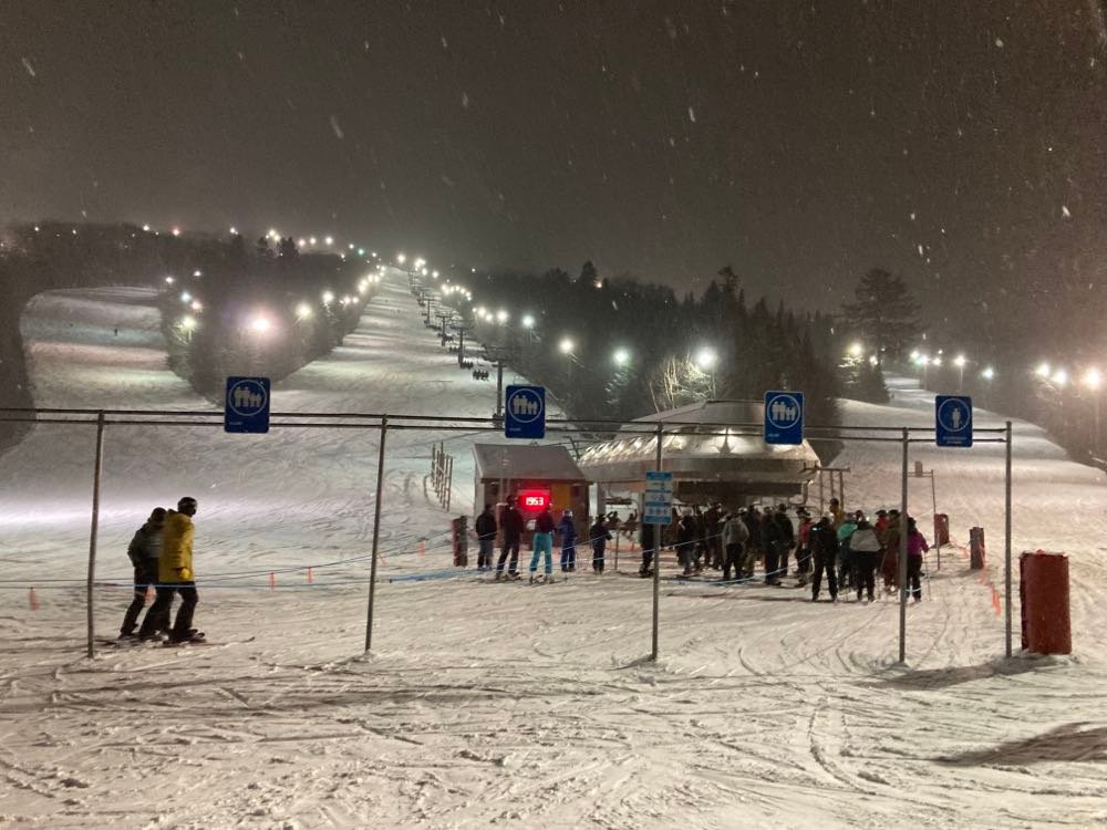 Centre de ski Le Relais - Une nouvelle neige et sa continue