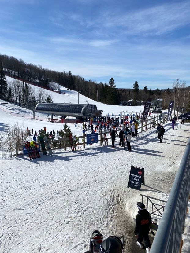 Centre de ski Le Relais - On fait de beaux virages, ça mord partout !