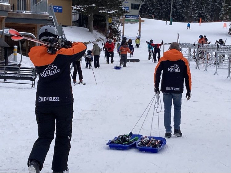 Centre de ski Le Relais- Les préparatifs vont bon train pour la coupe du monde