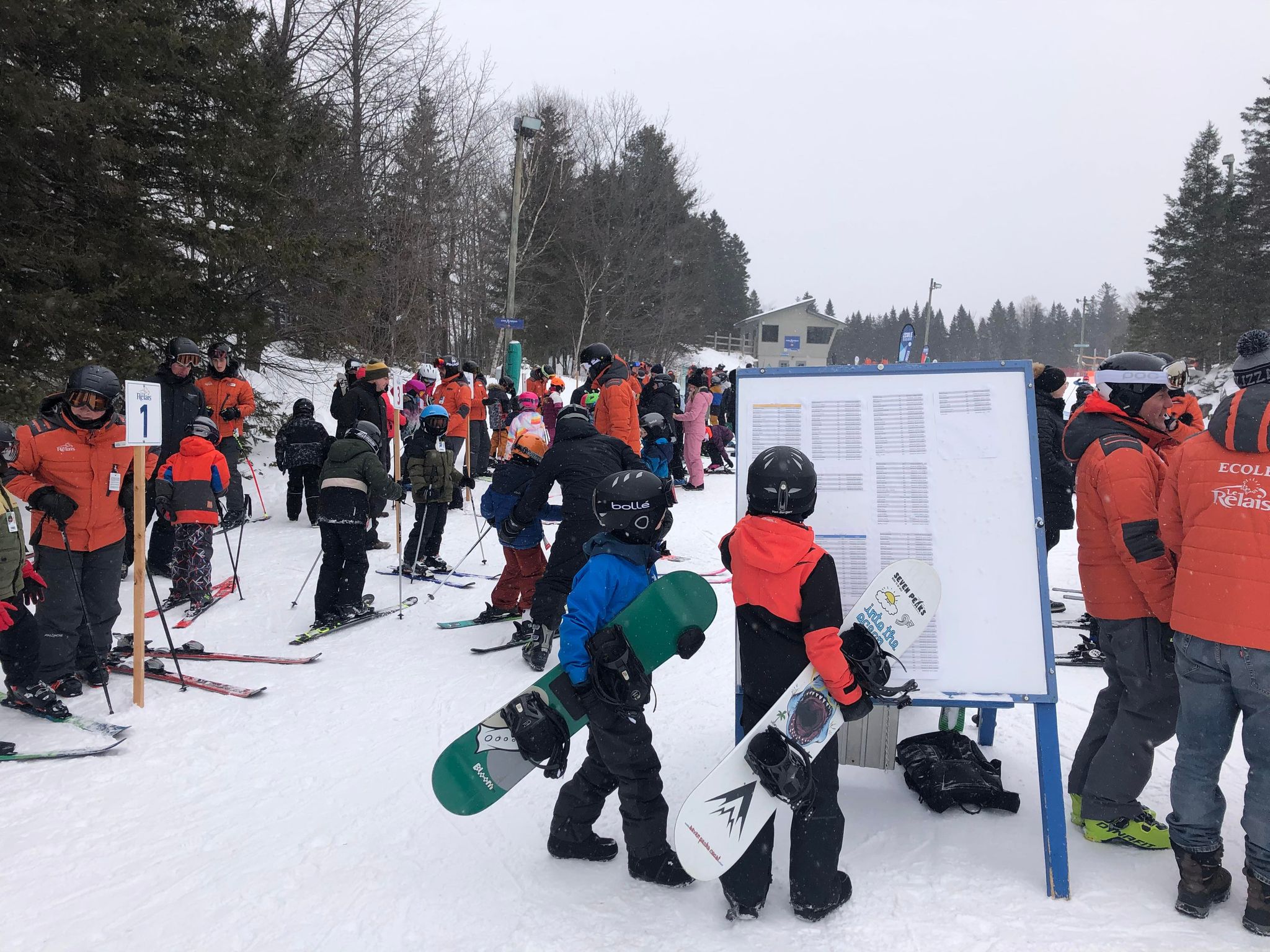 Centre de ski Le Relais - Les conditions s'améliores
