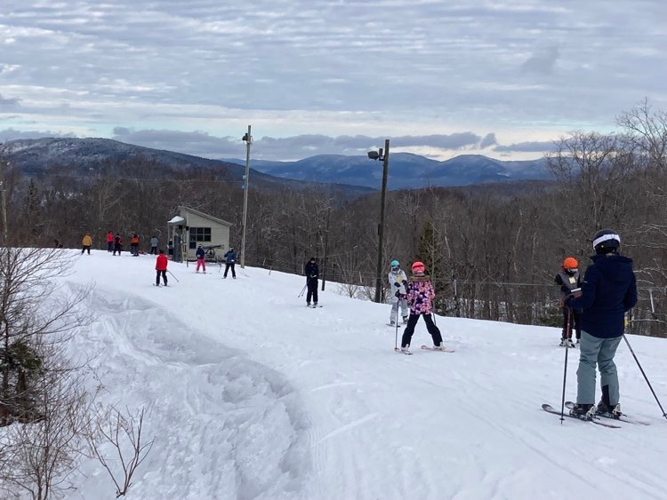 Centre de ski Le Relais - Un bel avant-midi avant la dégradation