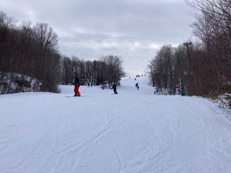 Centre de ski Le Relais - Un bel avant-midi avant la dégradation