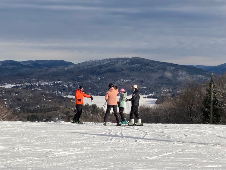 Centre de ski Le Relais - Un bel avant-midi avant la dégradation