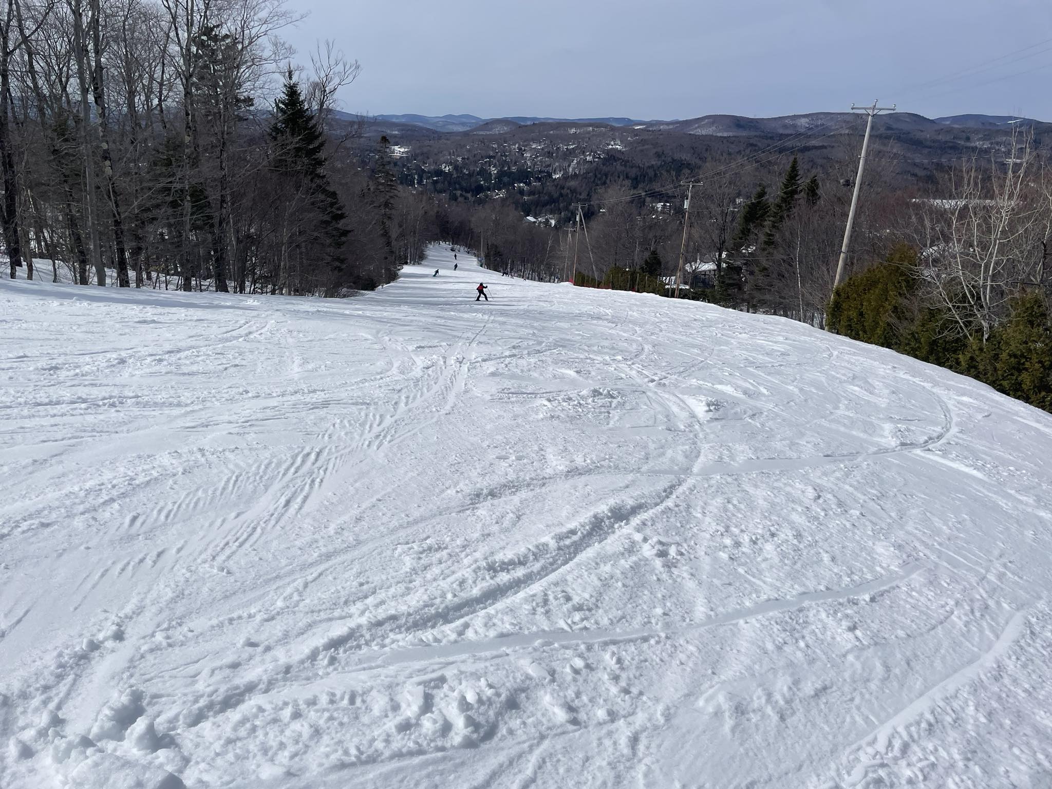 Centre de ski Le Relais - Une vraie journée de ski de printemps.