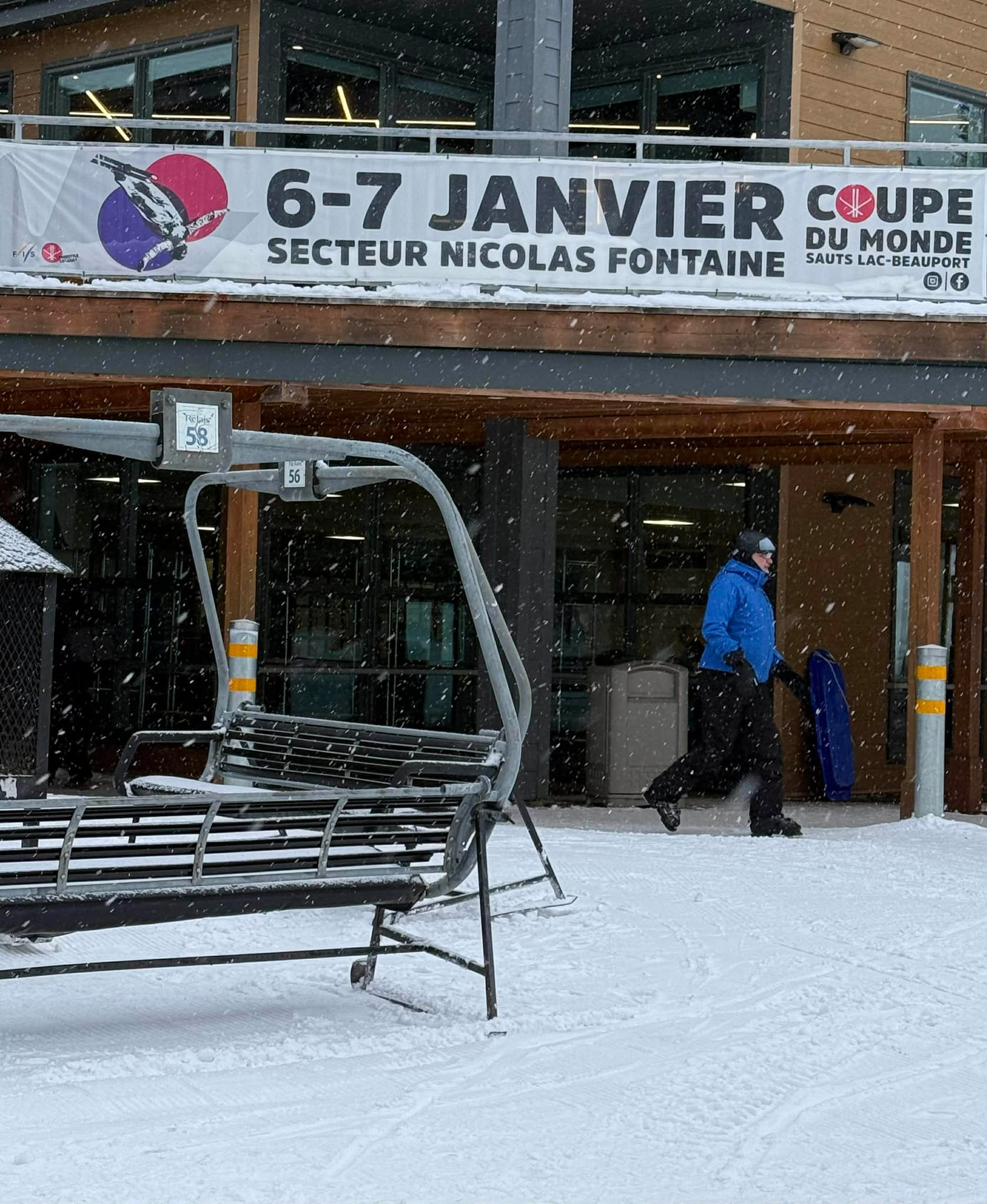 Ski Le Relais - Une atmosphère électrisante régnait à la montagne