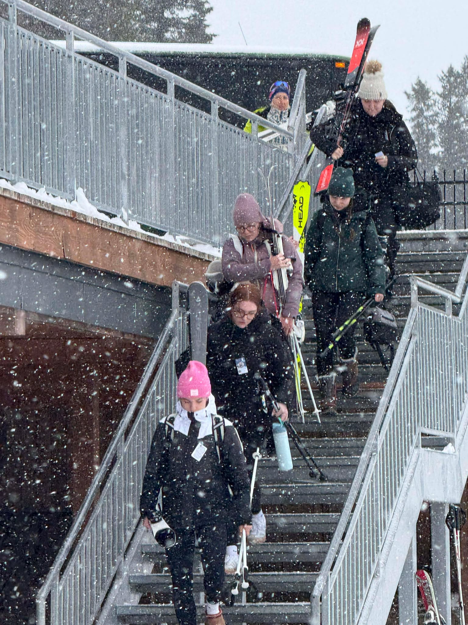 Ski Le Relais - Une atmosphère électrisante régnait à la montagne