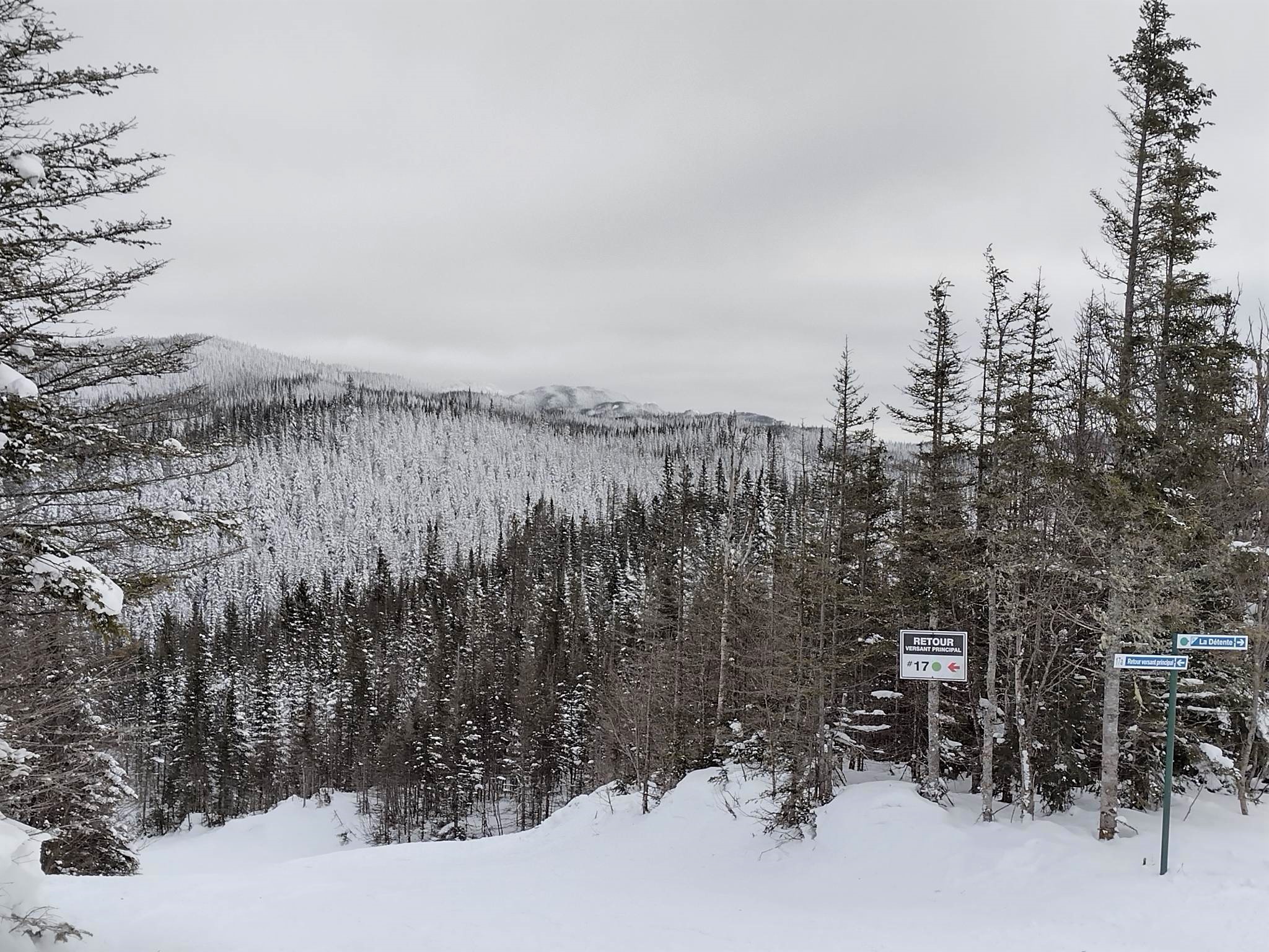Le Valinouët - On profite d'une qualité de neige qui a la texture du coton.