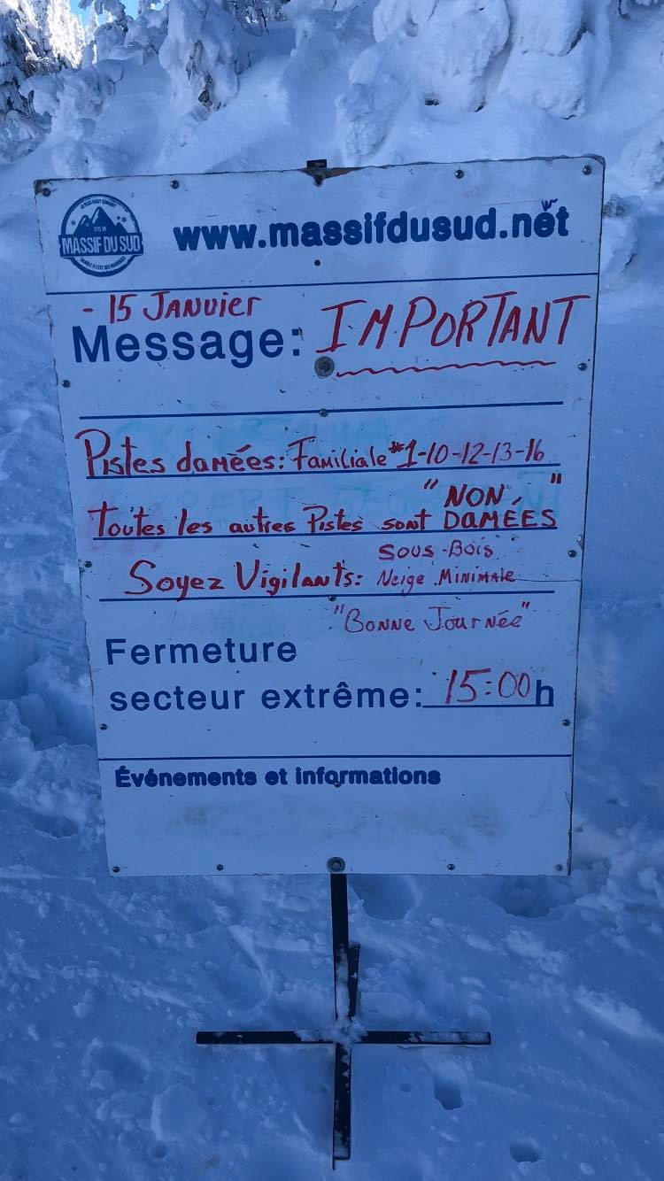 Massif du Sud - Presque irréel...