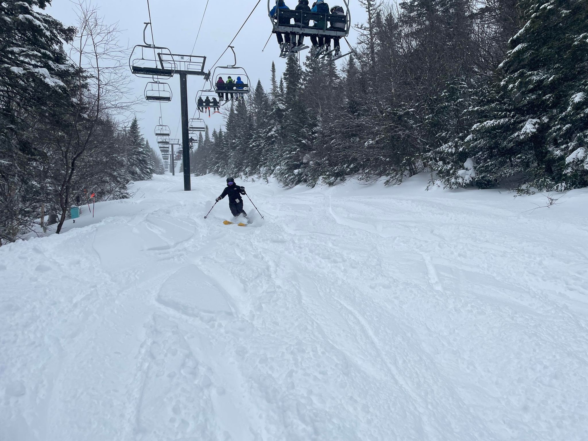 Massif du Sud - 20 cm de belle poudreuse pour la fin de la saison