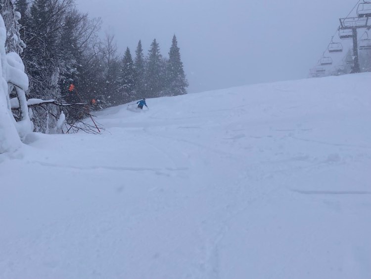 Station touristique Massif du Sud - Powder Day au Massif.