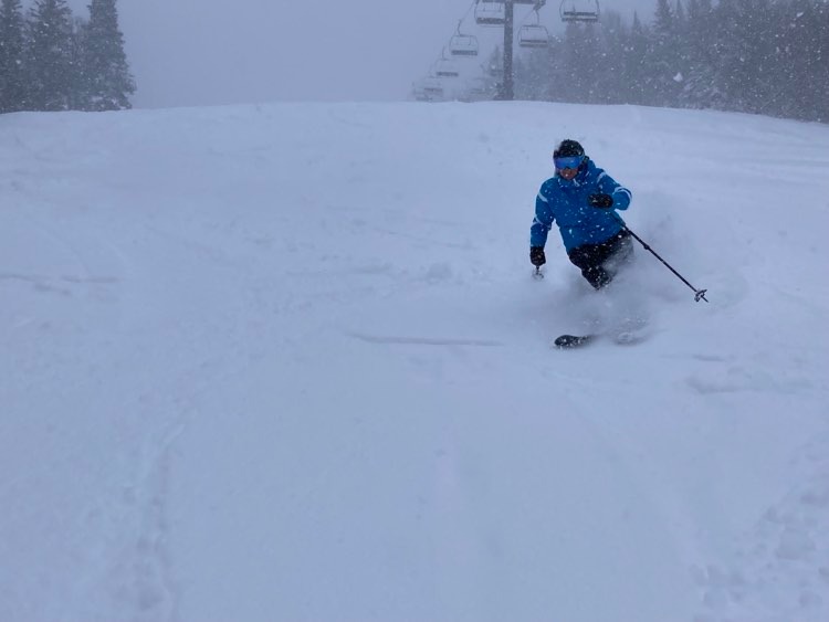 Station touristique Massif du Sud - Powder Day au Massif.