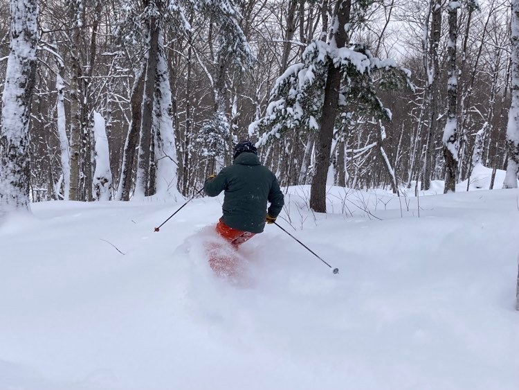 Station touristique Massif du Sud - Powder Day au Massif.