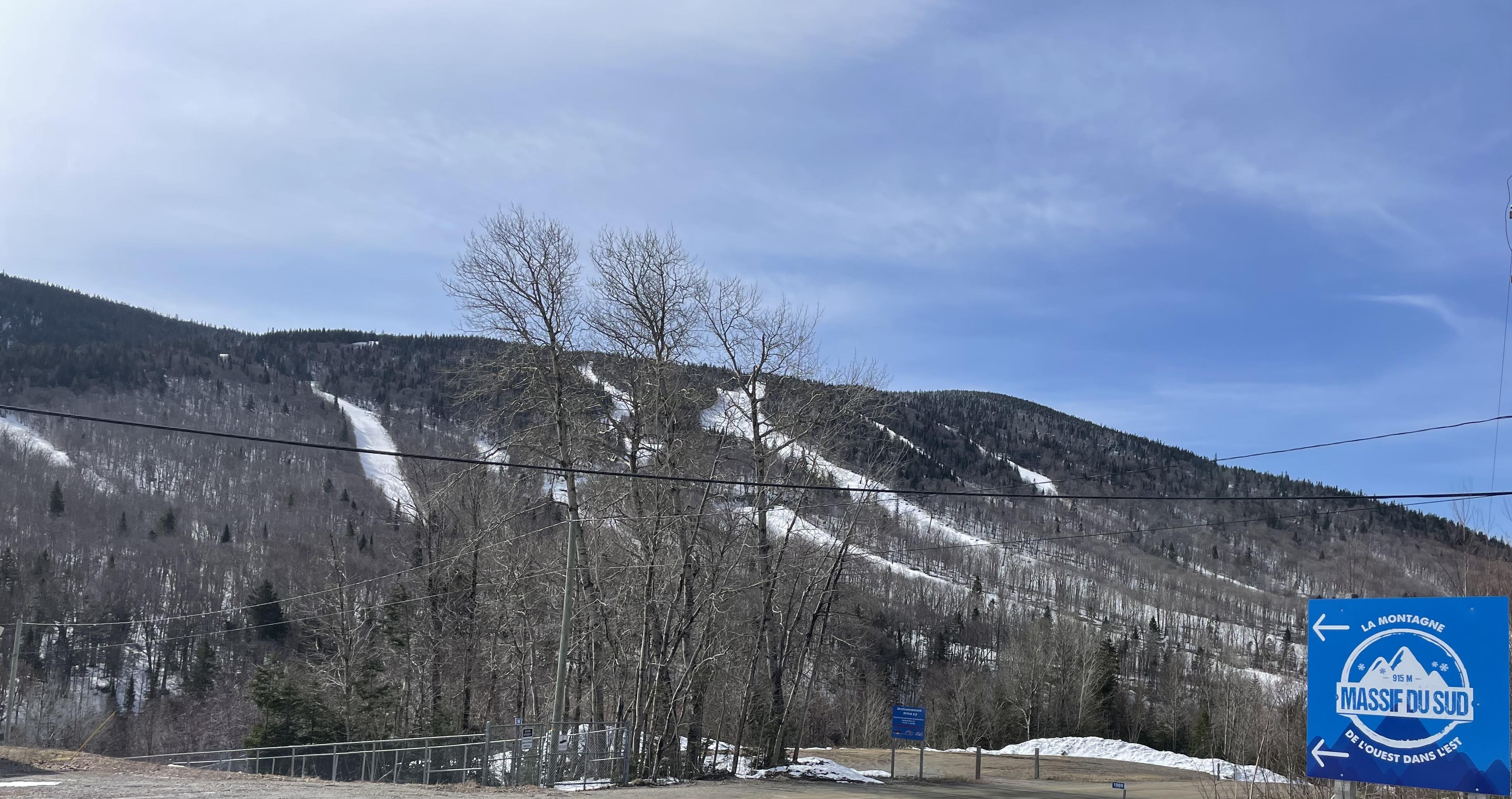 Station touristique Massif du Sud - Le printemps arrive en douce