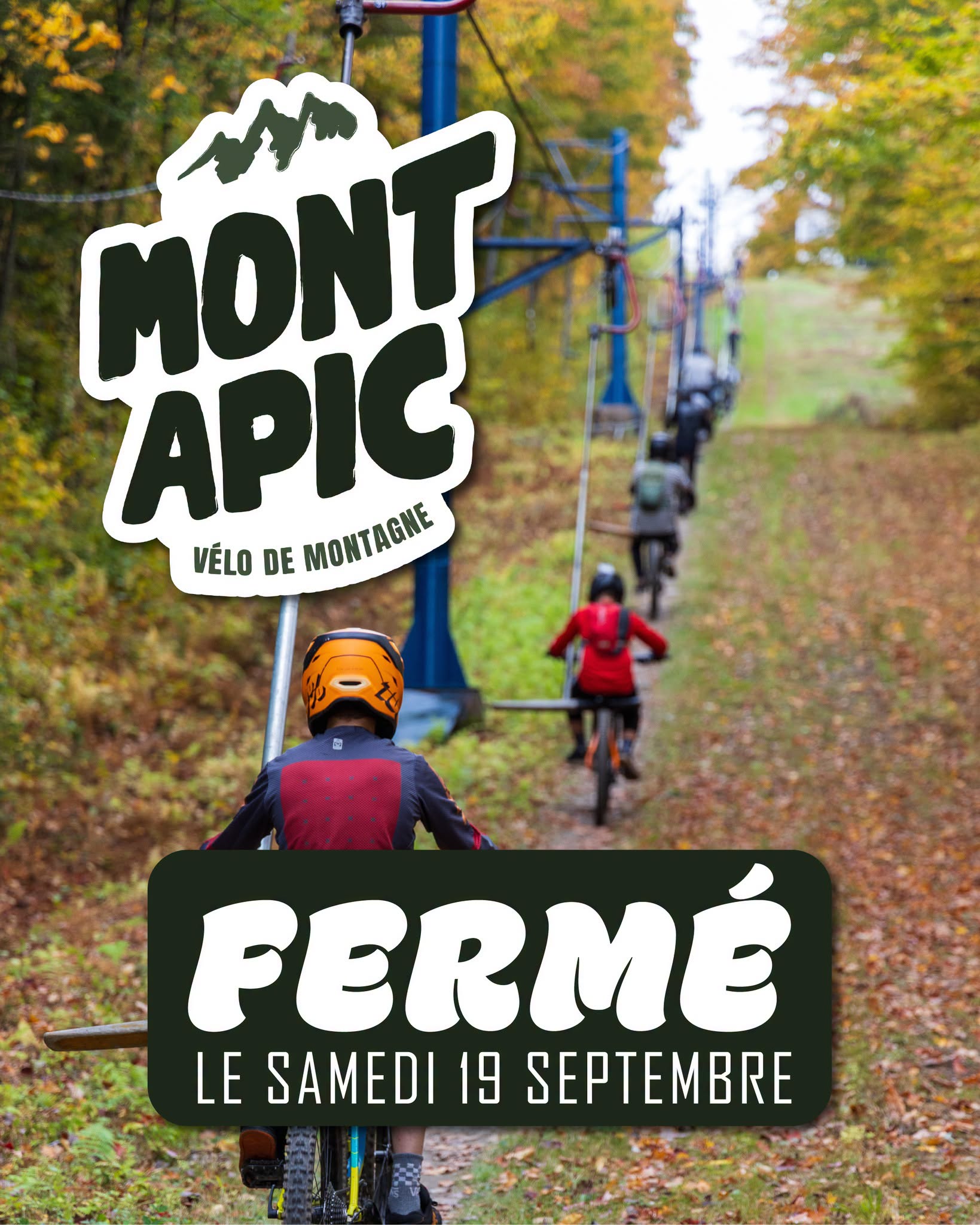 Mont Apic - Le 3 octobre prochain, c'est TOP CHRONO 2026 Mont Apic - Le 3 octobre prochain, c'est TOP CHRONO 2026