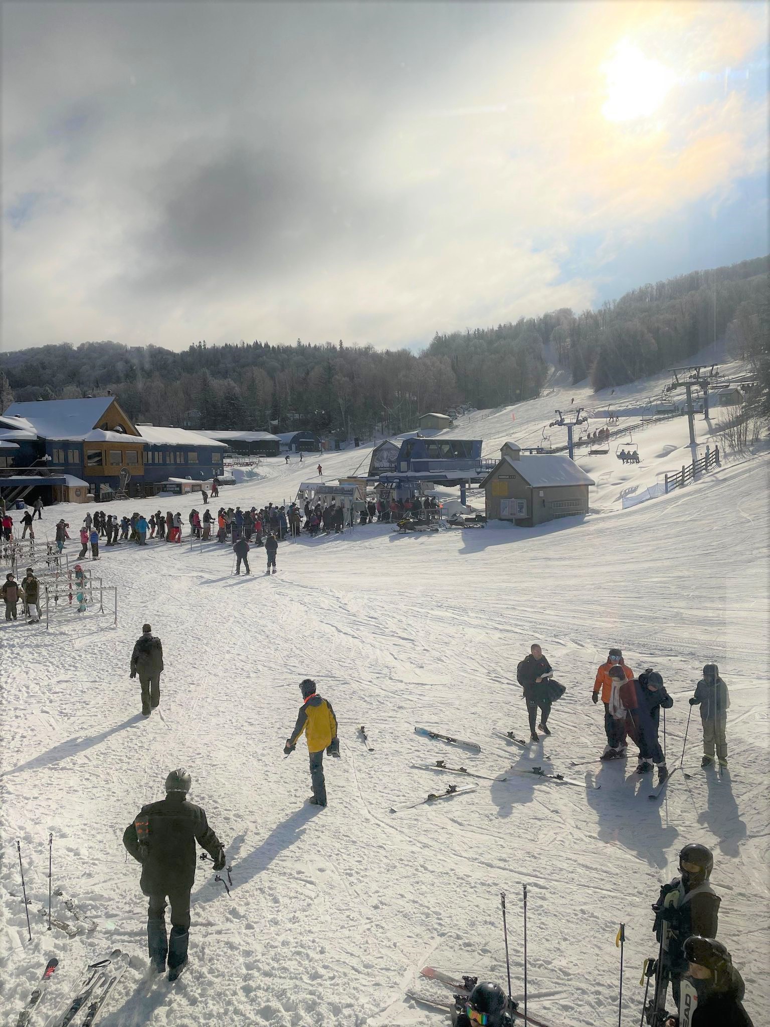 Ski Mont Blanc - ... Après les grands froid, Des conditions parfaite